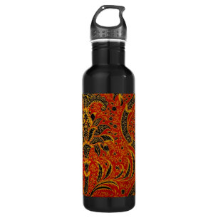 William Morris India Red Floral Waterfles