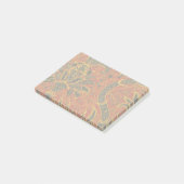 William Morris India Rood Bloem Motief Vintage Kla Post-it® Notes (Schuin)