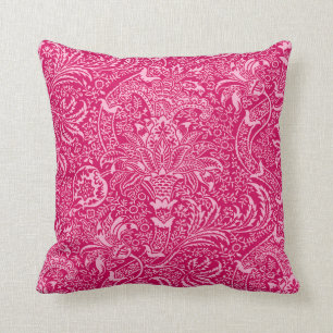 William Morris Indian, Deep Fuchsia Pink Kussen