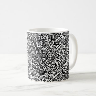 William Morris Indian, White en Black Koffiemok
