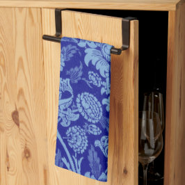 William Morris - Indigo Blue Wey Fabric Kitchen na Theedoek
