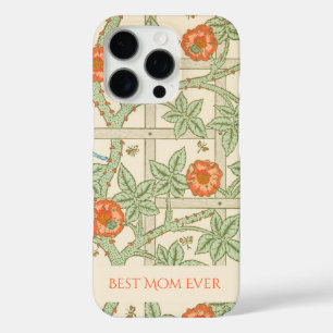 William Morris-Inspired iPhone 16 Pro Hoesje