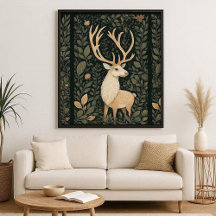 William Morris inspireerde Forest Reindeer Botanic