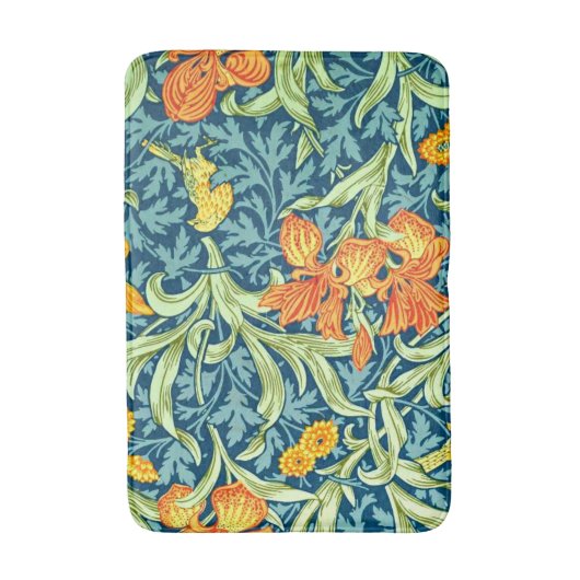 William Morris - Iris, Badmat (Voorkant Verticaal)