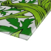 William Morris Iris Bird Floral Pattern Snijplank (Hoek)