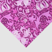 William Morris Iris en Lily, Amethyst Paars Tissuepapier (Detail)