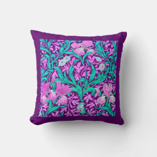 William Morris Iriss, Amethyst Paars Kussen