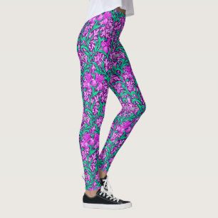 William Morris Iriss, Amethyst Paars Leggings