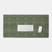 William Morris Ispahan Vert sarcelle Floral Art (Clavier et souris)