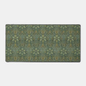 William Morris Ispahan Vert sarcelle Floral Art (Recto)