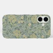 William Morris Jasmine Blauw Groene Botanische Kun Case-Mate iPhone Case (Achterkant (horizontaal))