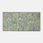 William Morris Jasmine Bleu Vert Art Botanique (Recto)