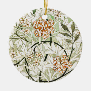 William Morris Jasmine Bloesem Tuinontwerp Keramisch Ornament
