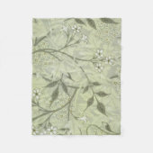 William Morris Jasmine Botanical Fleece Deken (Voorkant)