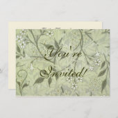 William Morris Jasmine Botanical Kaart (Voorkant / Achterkant)