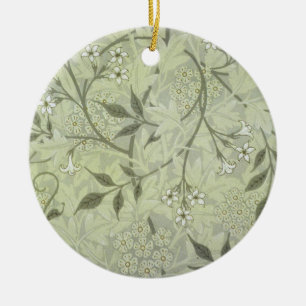 William Morris Jasmine Botanical Keramisch Ornament