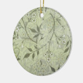 William Morris Jasmine Botanical Keramisch Ornament (Links)