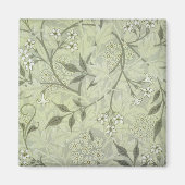 William Morris Jasmine Botanical Magneet (Voorkant)