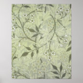 William Morris Jasmine Botanical Poster (Voorkant)