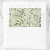 William Morris Jasmine Botanical Rechthoekige Sticker (Tas)