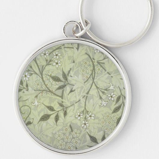 William Morris Jasmine Botanical Sleutelhanger (Voorkant)