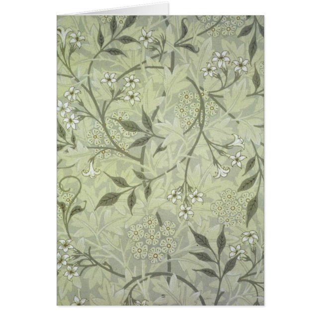 William Morris Jasmine Botanique Antique Vintage (Devant)