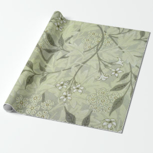 William Morris Jasmine Botanische Vintage Antiek Cadeaupapier