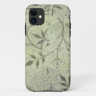 William Morris Jasmine Botanische Vintage Antiek iPhone 11 Hoesje
