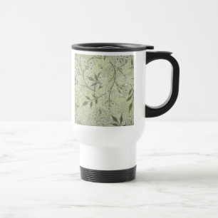 William Morris Jasmine Botanische Vintage Antiek Reisbeker