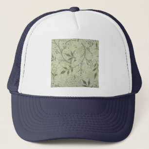 William Morris Jasmine Botanische Vintage Antiek Trucker Pet