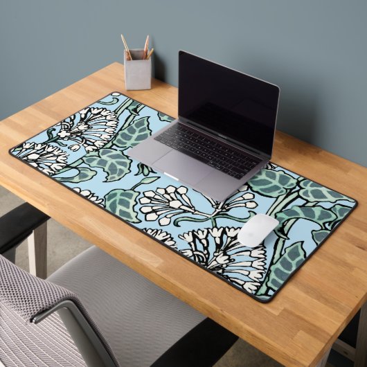 William Morris Jasmine en Bladeren Patroon Bureaumat (Kantoor 2)