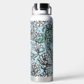 William Morris Jasmine en Bladeren Patroon Waterfles (Achterkant)