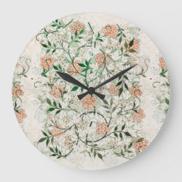 William Morris Jasmine Floral Pattern Kunst Grote Klok