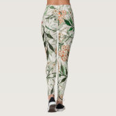 William Morris Jasmine Flower Leggings (Achterkant)