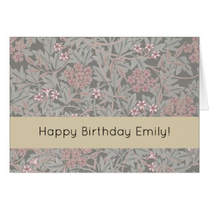 William Morris Jasmine Flower Pattern