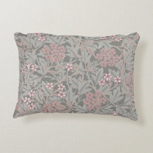 William Morris Jasmine Flower Pattern Accent Kussen