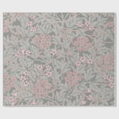 William Morris Jasmine Flower Pattern Cadeaupapier (Vlak)