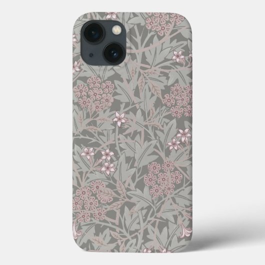 William Morris Jasmine Flower Pattern Case-Mate iPhone Case (Achterkant)