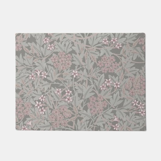 William Morris Jasmine Flower Pattern Deurmat (Voorkant)