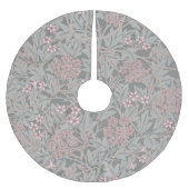 William Morris Jasmine Flower Pattern Kerstboom Rok (Voorkant)