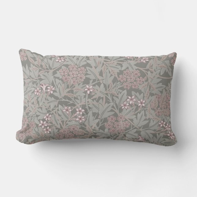 William Morris Jasmine Flower Pattern Kussen (Voorkant)