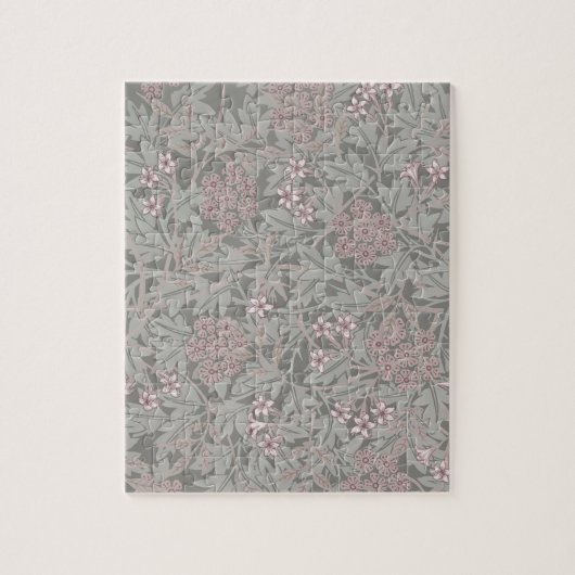 William Morris Jasmine Flower Pattern Legpuzzel (Verticaal)