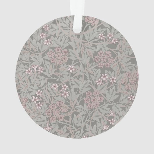 William Morris Jasmine Flower Pattern Ornament (achterkant)