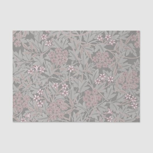 William Morris Jasmine Flower Pattern Tissuepapier (Voorkant)