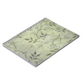 William Morris Jasmine Flower Wallpaper Art Notitieboek (Linkerzijde)
