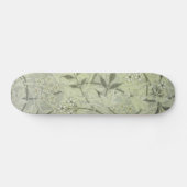William Morris Jasmine Flower Wallpaper Art Skateboard (Horizontaal)