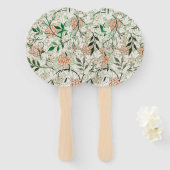 William Morris Jasmine Garden Flower Classic Handwaaier (Voorkant en achterkant)