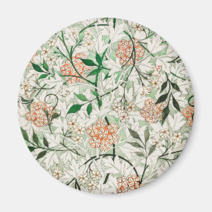 William Morris Jasmine Garden Flower Classic Magneet