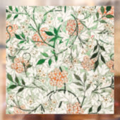 William Morris Jasmine Garden Flower Classic Raamsticker (Vel 2)