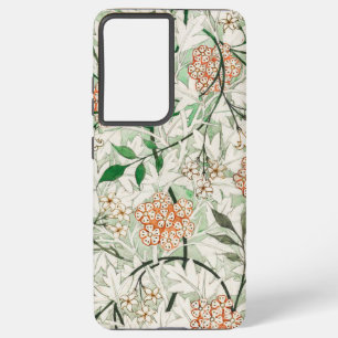 William Morris Jasmine Garden Flower Classic Samsung Galaxy Hoesje